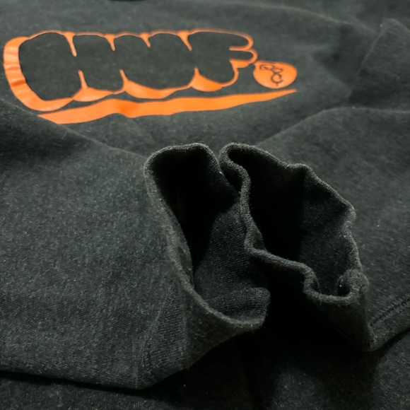 🛹🧡 HUF graffiti throwie bubble letters crewneck Men’s XL 🧡🛹 - Picture 4 of 8